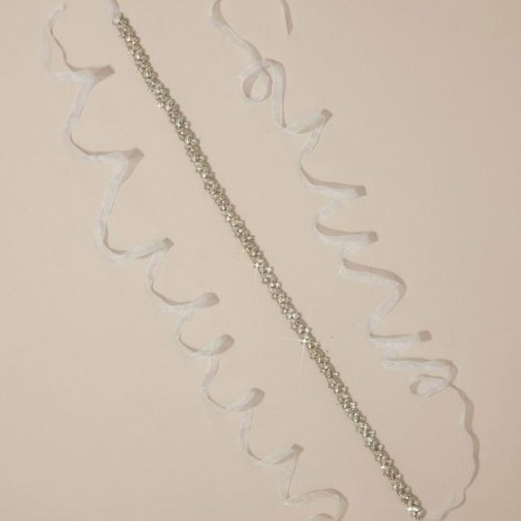 David's Bridal Accessories - DAVID'S BRIDAL gem rhinestone embellished sash